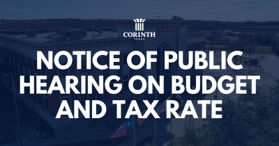 budget notice