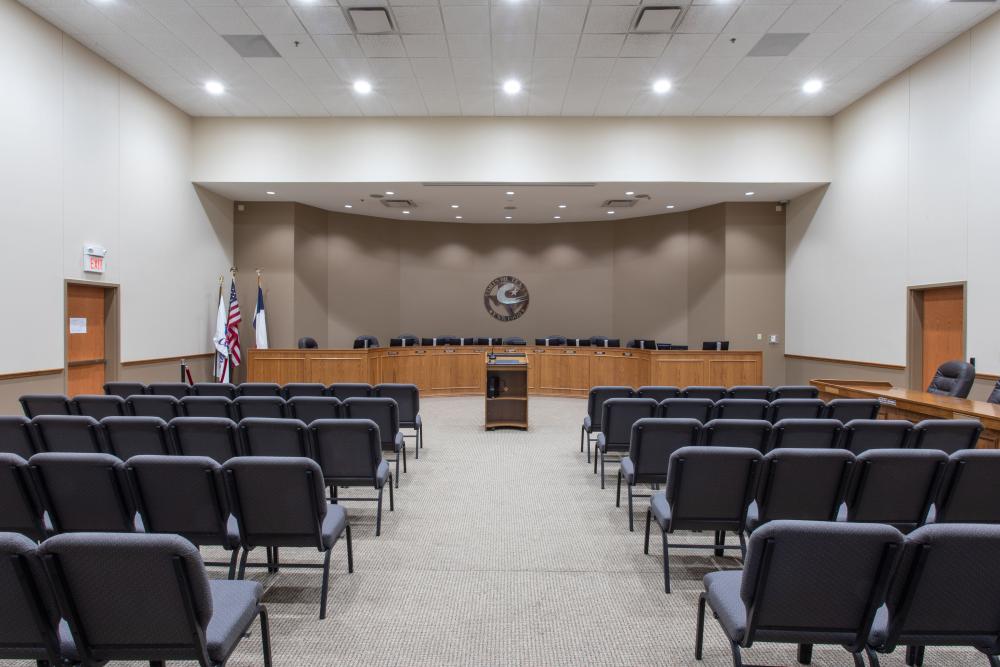 City Hall Council Chambers City of Corinth Texas